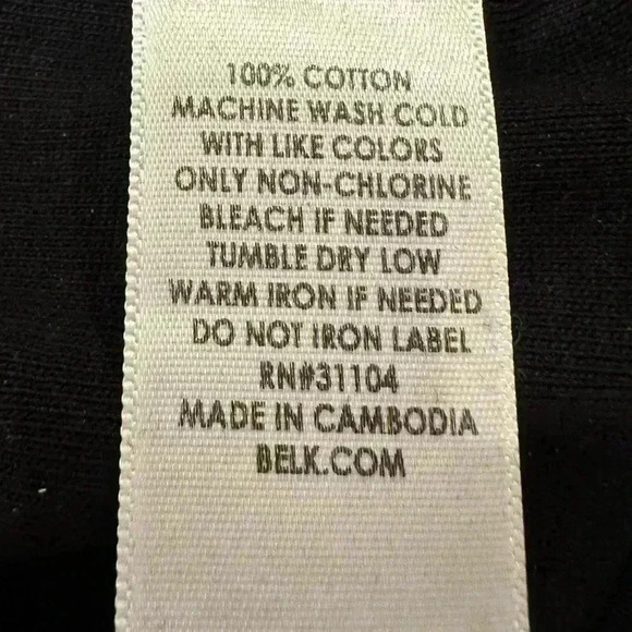 Kim Rogers knit blouse women's x-large 3/4 sleeve w/front tie - Picture 4 of 4